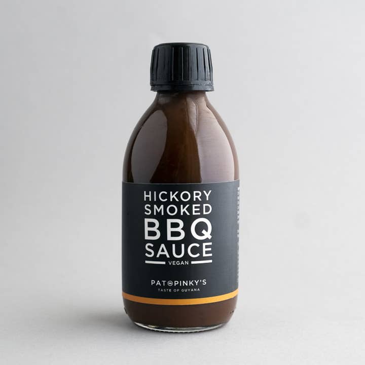 Pat and Pinky's Hickory Smoked BBQ Sauce 200ml Bottle for wholesale by Pat & Pinky's