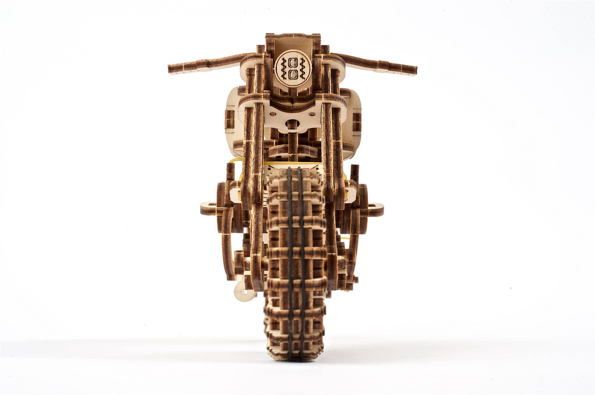 Ukidz LLC - Wholesale DIY Craft Kit - UGears Motorcycle Scrambler UGR-10 -Wooden 3D Puzzles - DIY5