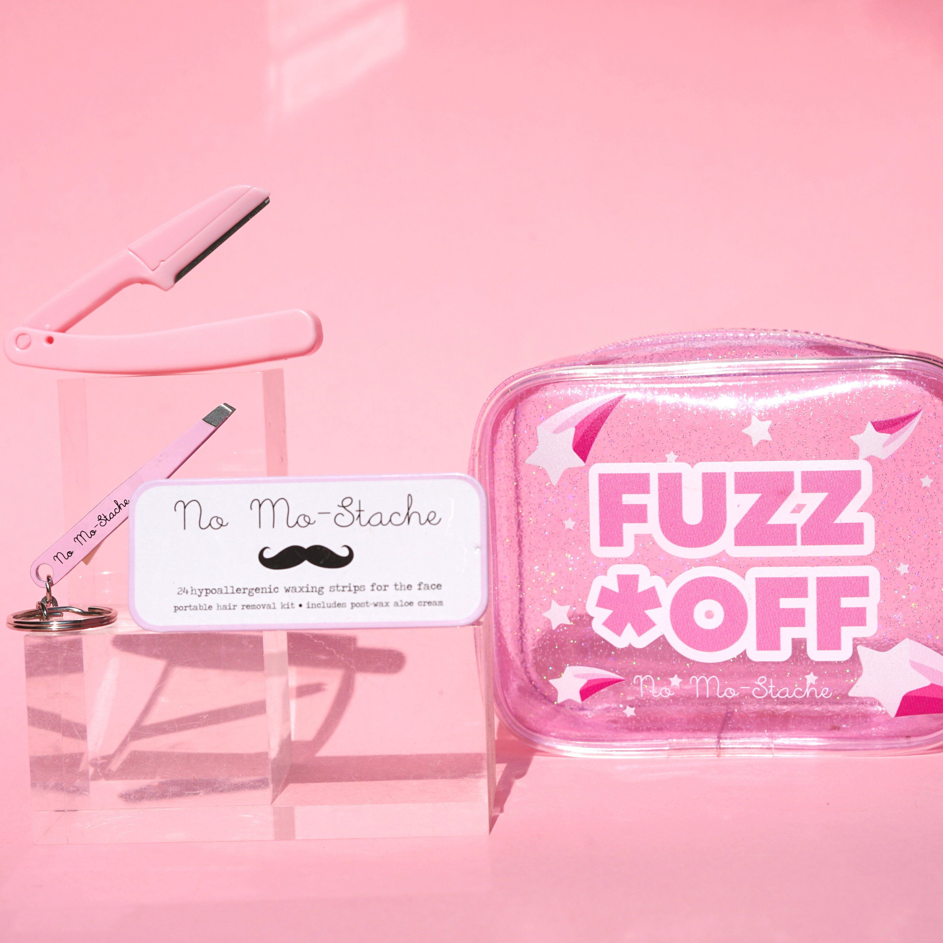 No Mo-Stache - Wholesale Facial Care Set/Kit - Fuzz Off Gift Set5