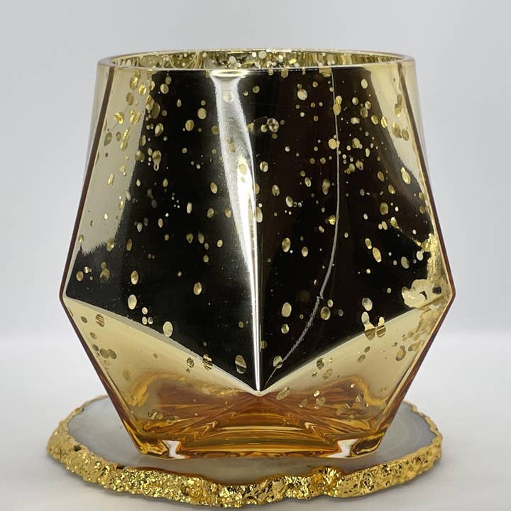 Luxury Vessel (Gold) for wholesale by Ivy Angel Candle Co