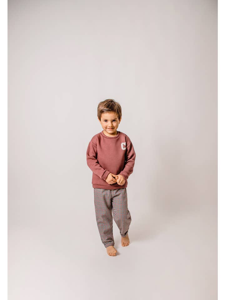 Garnet Gena boy set with trousers for wholesale on Faire