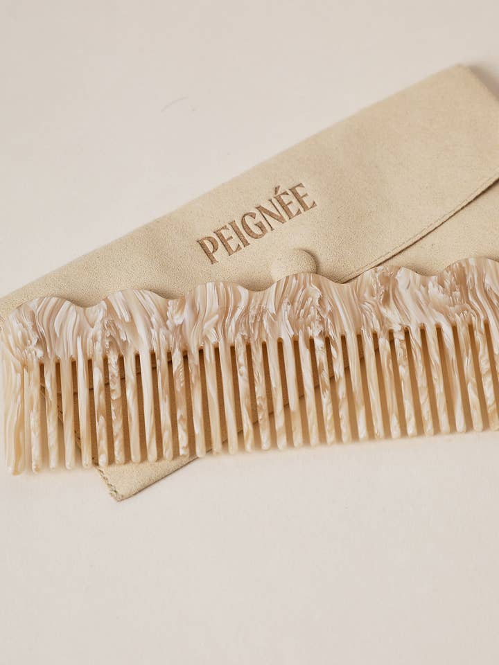 Signature Comb - Feather for wholesale by Peignee Paris