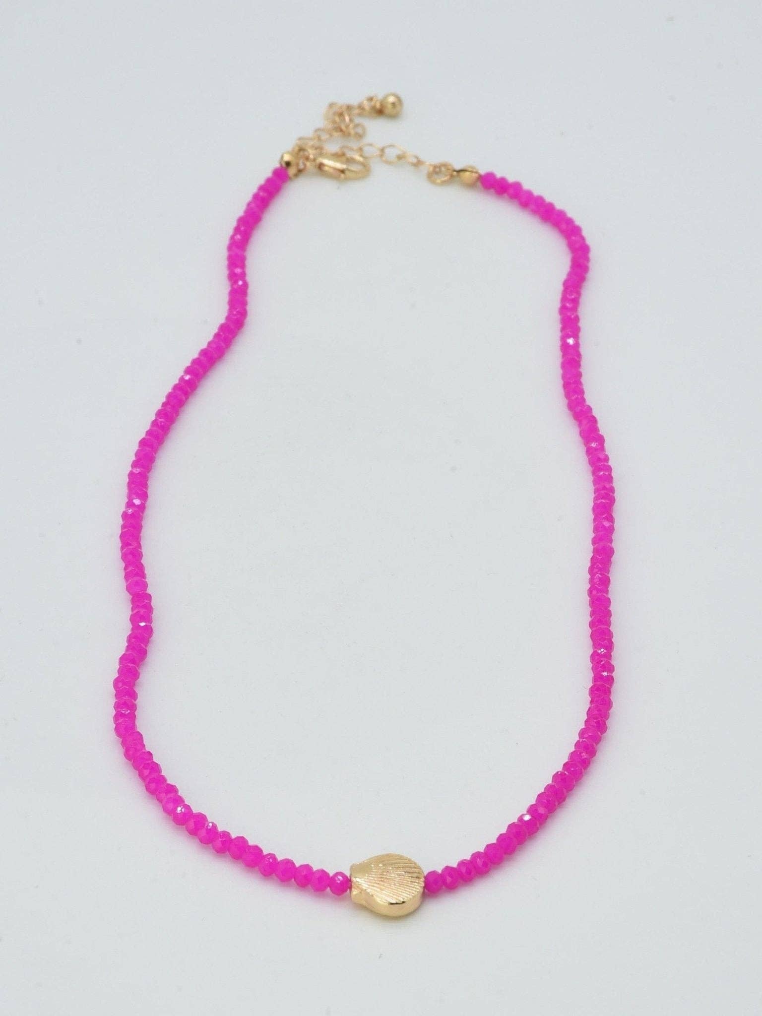 MiMi Wholesale - Wholesale Pendant/Charm Necklace - CN4372 Beaded Shell Pendant Necklace16