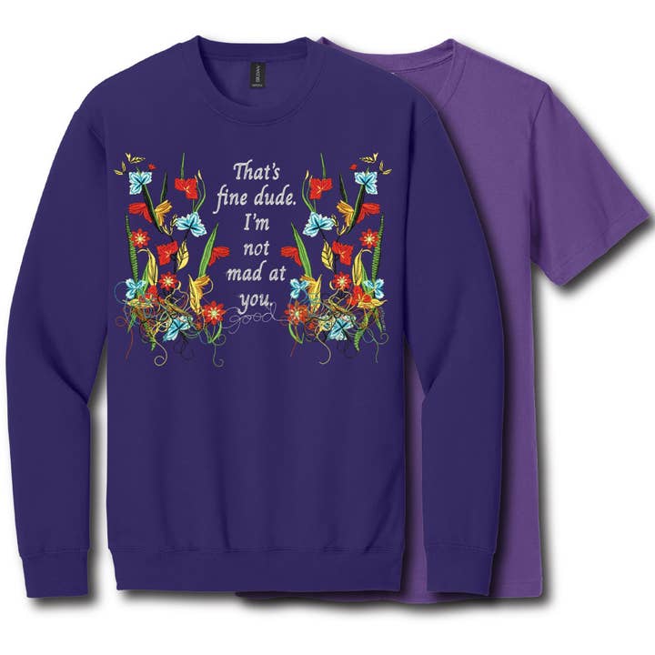 Renee Good Tribute Sweatshirt - Dat is prima kerel, ik ben niet boos op je. voor wholesale door Static Cat Studio