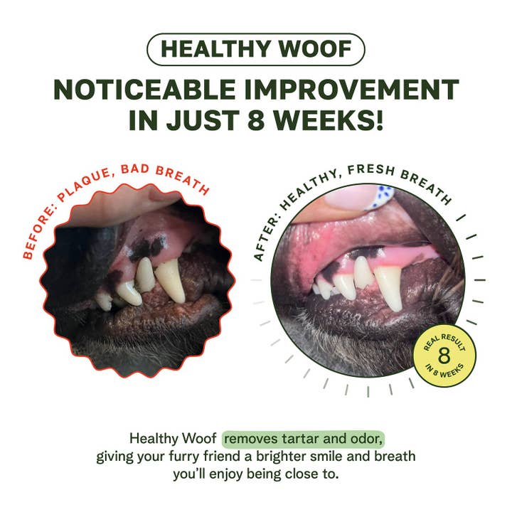 Healthy Woof - Wholesale Pet Supplement - Dog - Healthy Woof Dog Dental Powder for clean teeth – Small size2