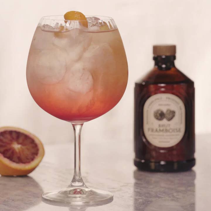 The French Farm - Wholesale Flavored Syrup - Bacanha Organic Raspberry Syrup 13.5oz2