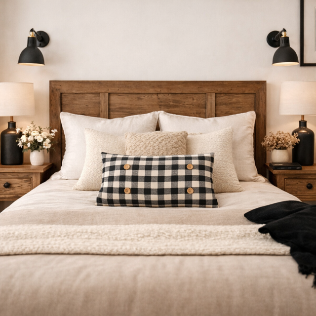 PillowPanels - Wholesale Throw/Decorative Pillow - BUFFALO CHECK: GINGHAM PILLOW ONLY (with insert) 4