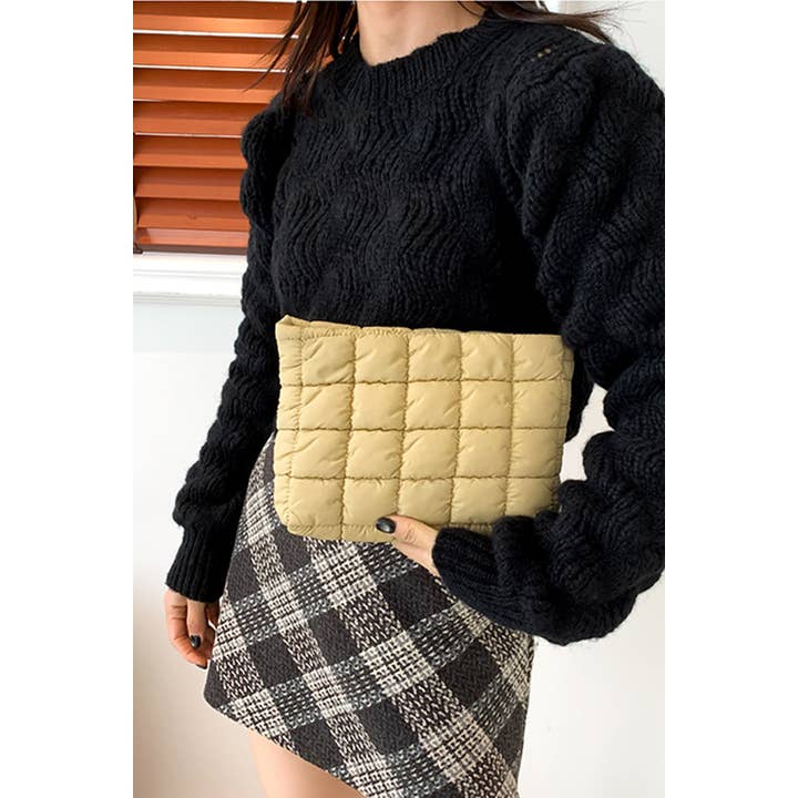 42POPS - Wholesale Makeup/Cosmetic Bag - ',,,.....Quilted Cosmetic Makeup Pouch Clutch Bag