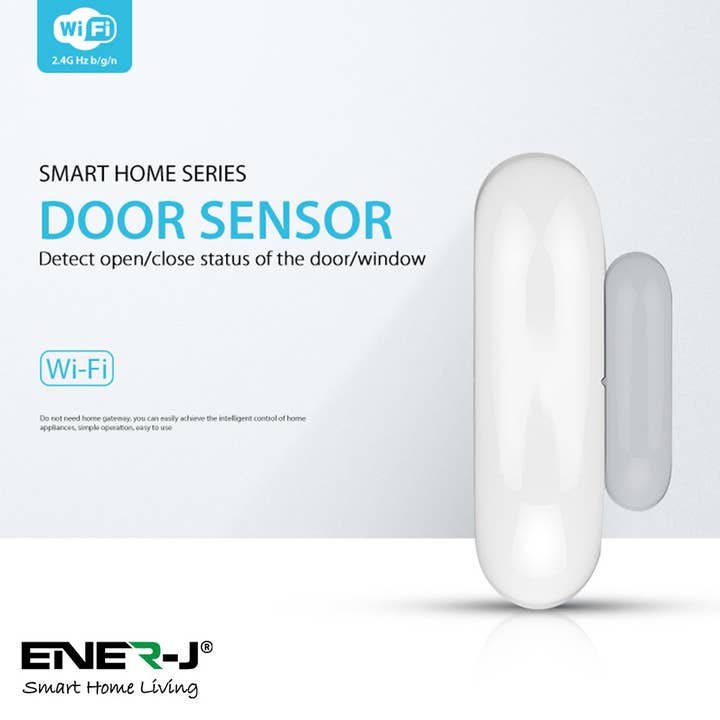 ENER-J – wholesale Safety alarm/gear – WiFi Door and Window Sensors Smart Alarm Pack of 4 No Hub11