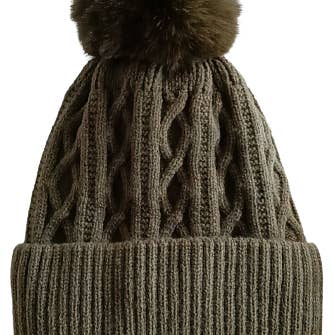Cinnamon Creations - Wholesale Beanie – Women's - WINTER POM POM BEANIE - 70807