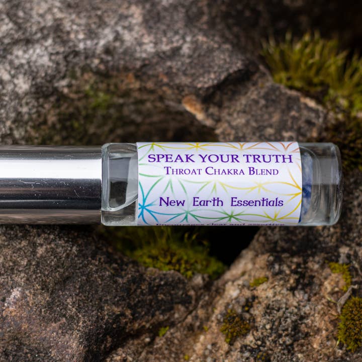 Parla la tua verità - Miscela dei chakra della gola per la vendita all'ingrosso da parte di New Earth Essentials