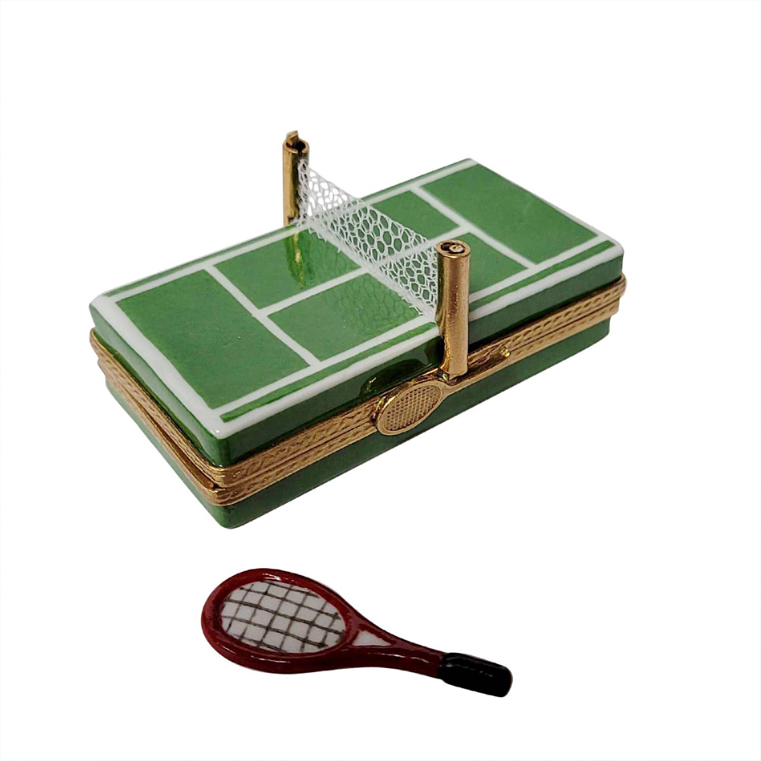 Rochard - Vendita all'ingrosso Scatole decorative - Campo da tennis con racchetta rimovibile4