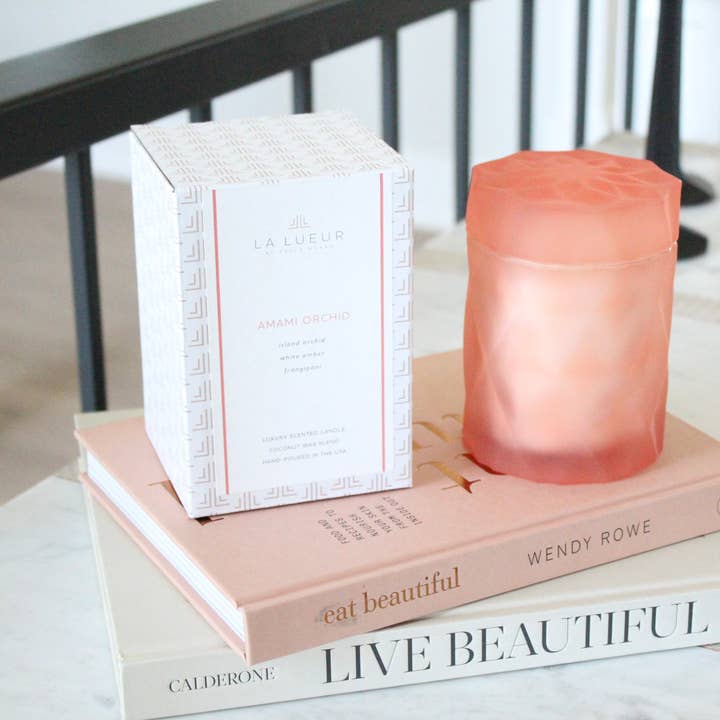 La Lueur Candles – Großhandel Kerze im Glas / gefüllte Kerze – Amami Orchid | Harmony-Kollektion