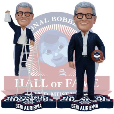 National Bobblehead Hall of Fame and Museum - Wholesale Decorative Figurine - Geno Auriemma UConn Huskies 2025 NCAA Women's Basketball National Champions Bobbleheads (Presale)3