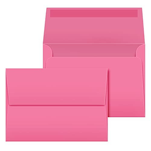 Valentine's Day Ultra Fuchsia A7 Envelopes - 25 Pack for Greeting Cards, Invitations and More for wholesale by Fine Cardstock