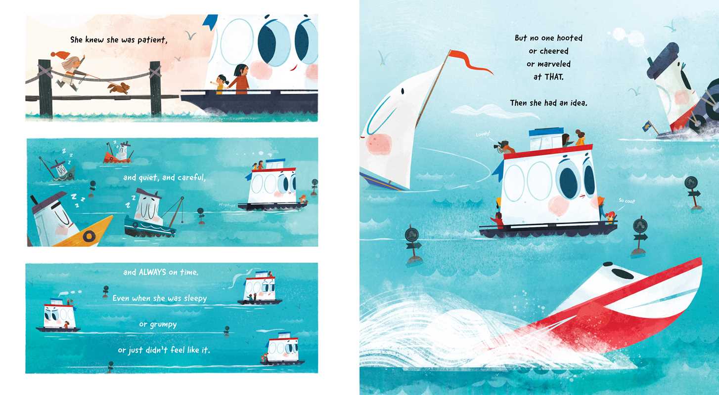 Simon & Schuster - Wholesale Preschool Book (3-5) - Little Ferry Tale by Chad Otis5