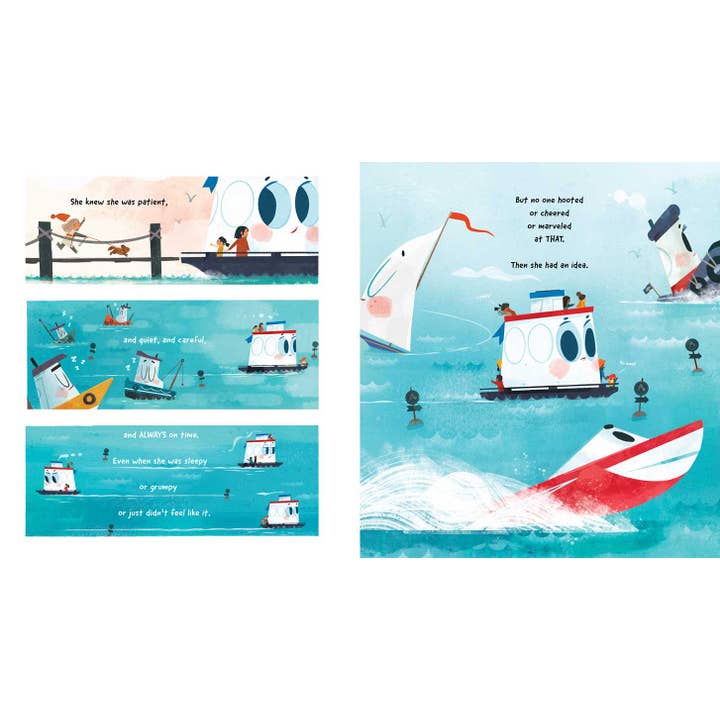 Simon & Schuster - Wholesale Preschool Book (3-5) - Little Ferry Tale by Chad Otis5