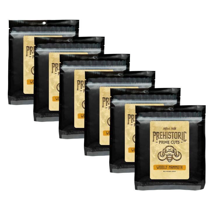 Mythical Meats - Wholesale Jerky - Prehistoric Prime Cuts - Sold by Case