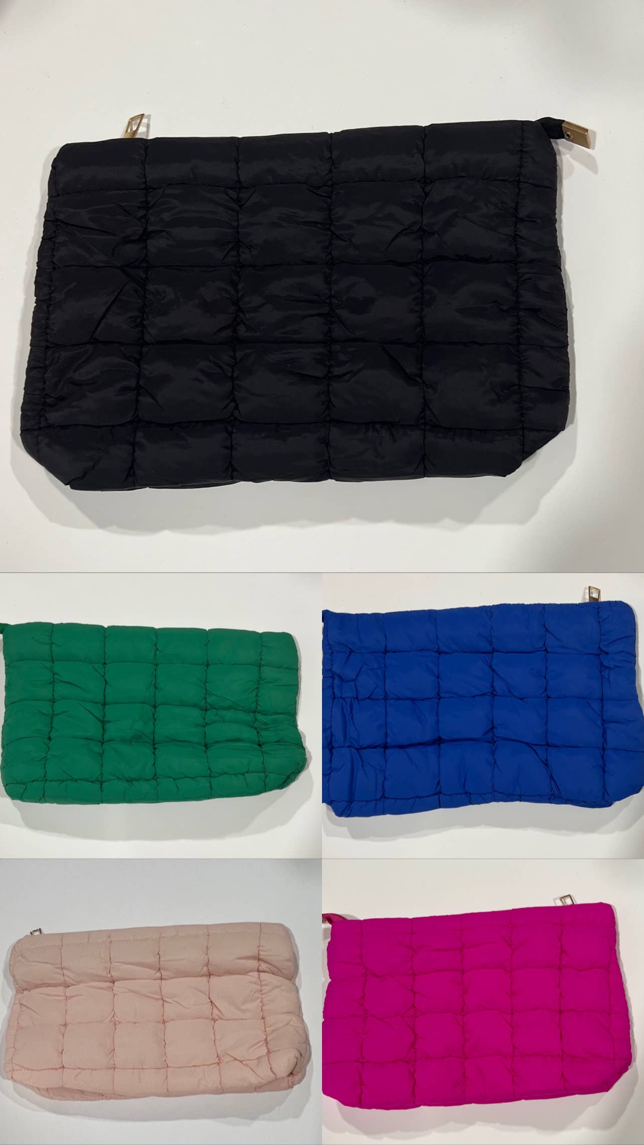 lil darlings inc - Vente Trousses de maquillage/cosmétique - Trousses de maquillage en nylon Puffer