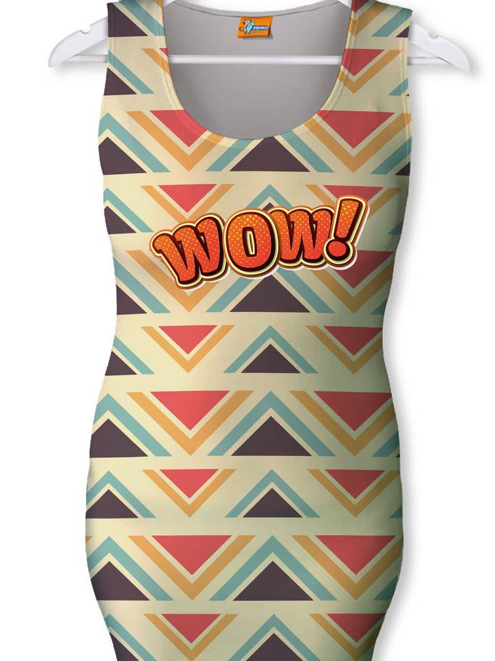 Neo Fishikii Retro Dress Wow! for wholesale by Fishikii