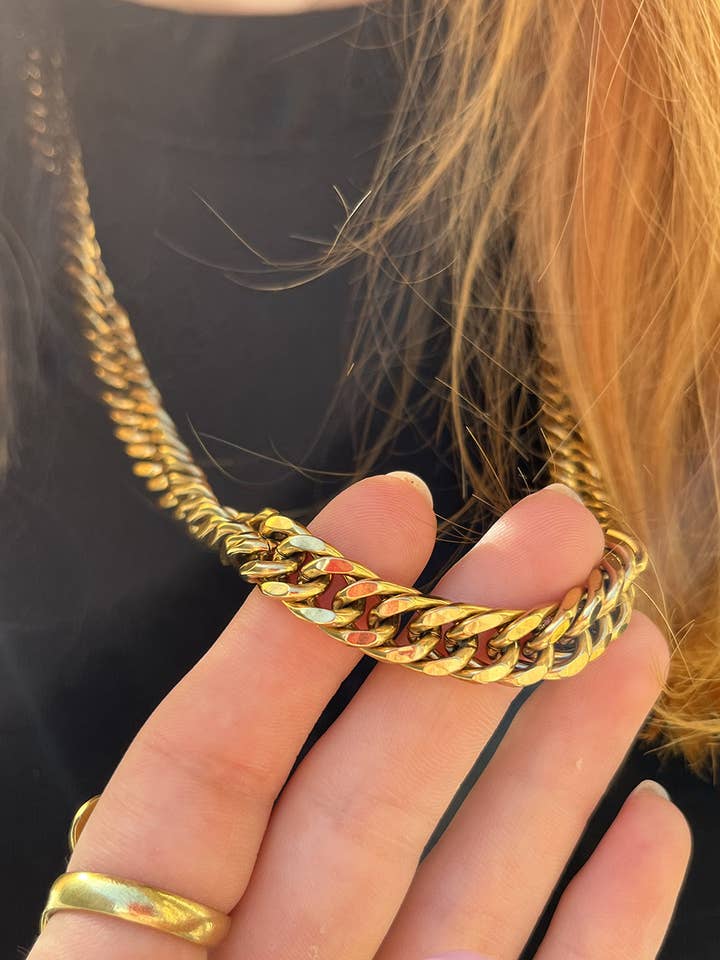 Stainless Steel Chain Necklace for wholesale by Urbiana