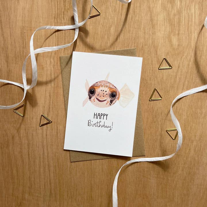 This Thursday - Wholesale Birthday Card - Happy Birthday Puffer Fish Card1