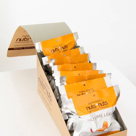 Nuts+Nuts - Wholesale Nuts - Assorted Flavors Indonesian Roasted Cashews 1.76 Oz6