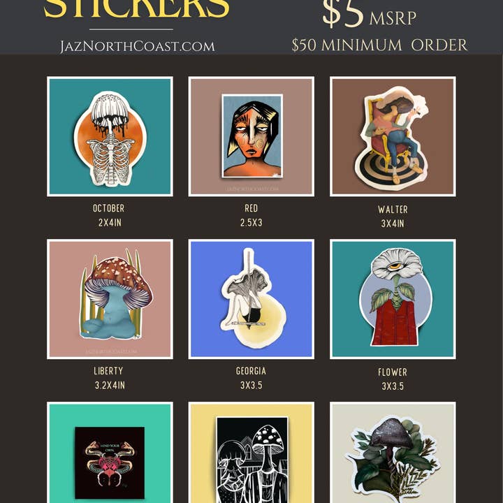 Jaz North Coast - Vendita all'ingrosso Adesivo - Adesivo Mind Your Own2