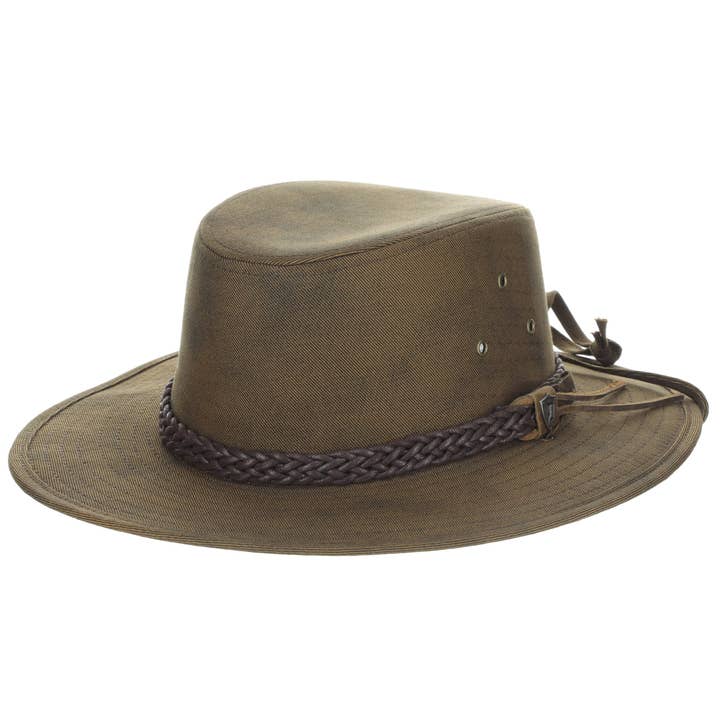 Cloth Aussie Hat- Down Under for wholesale by Dorfman Hat Co