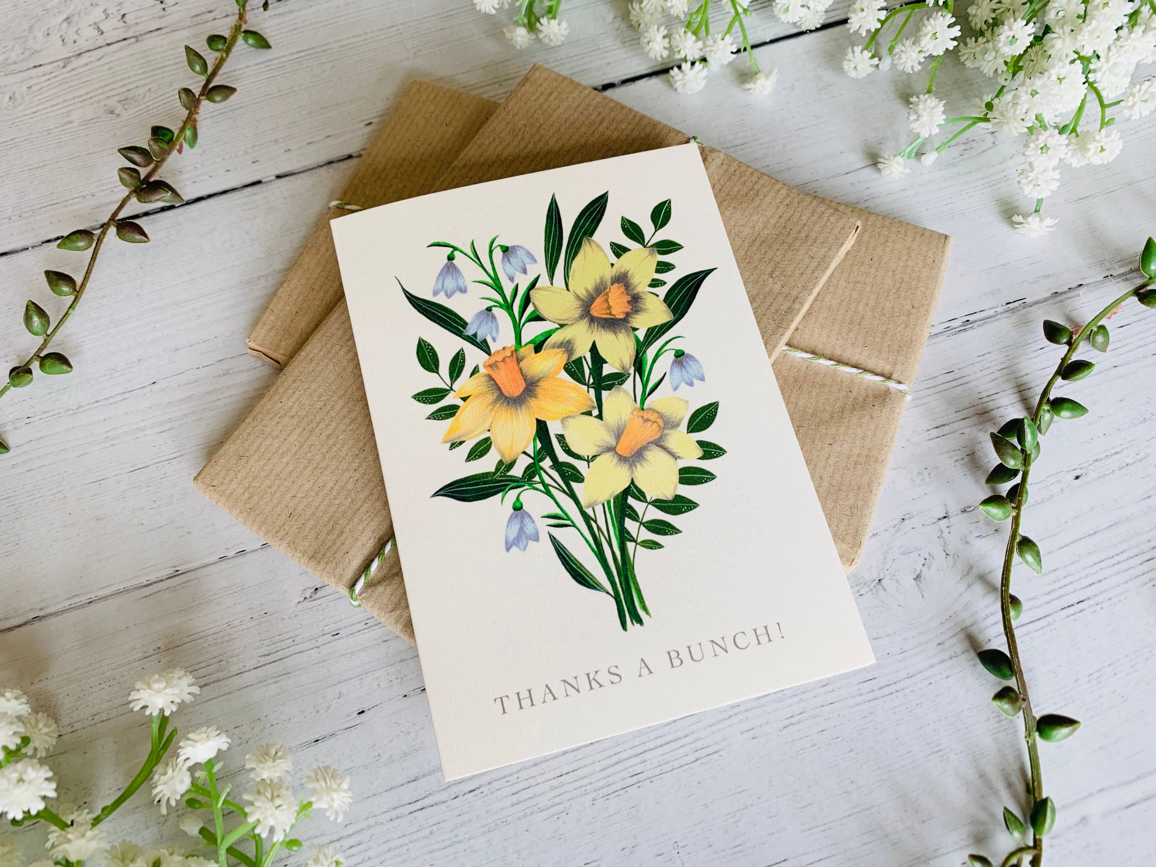 By Becky Amelia - Vente Cartes de remerciements - Thanks a Bunch Carte de vœux2