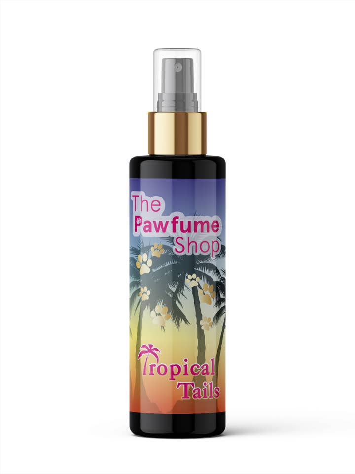 Tropical Tails for wholesale by The Pawfume Shop