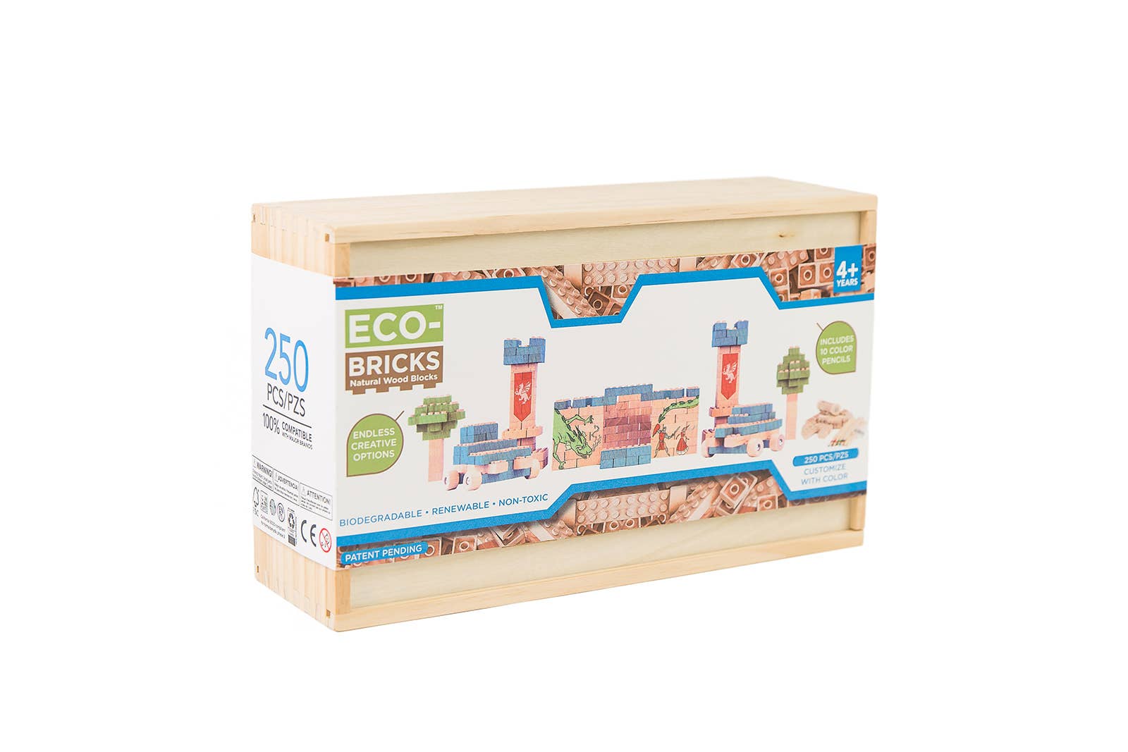 Once Kids - Venta al por mayor Juegos de construcción - Niños - Eco-bricks™ 250 piezas0