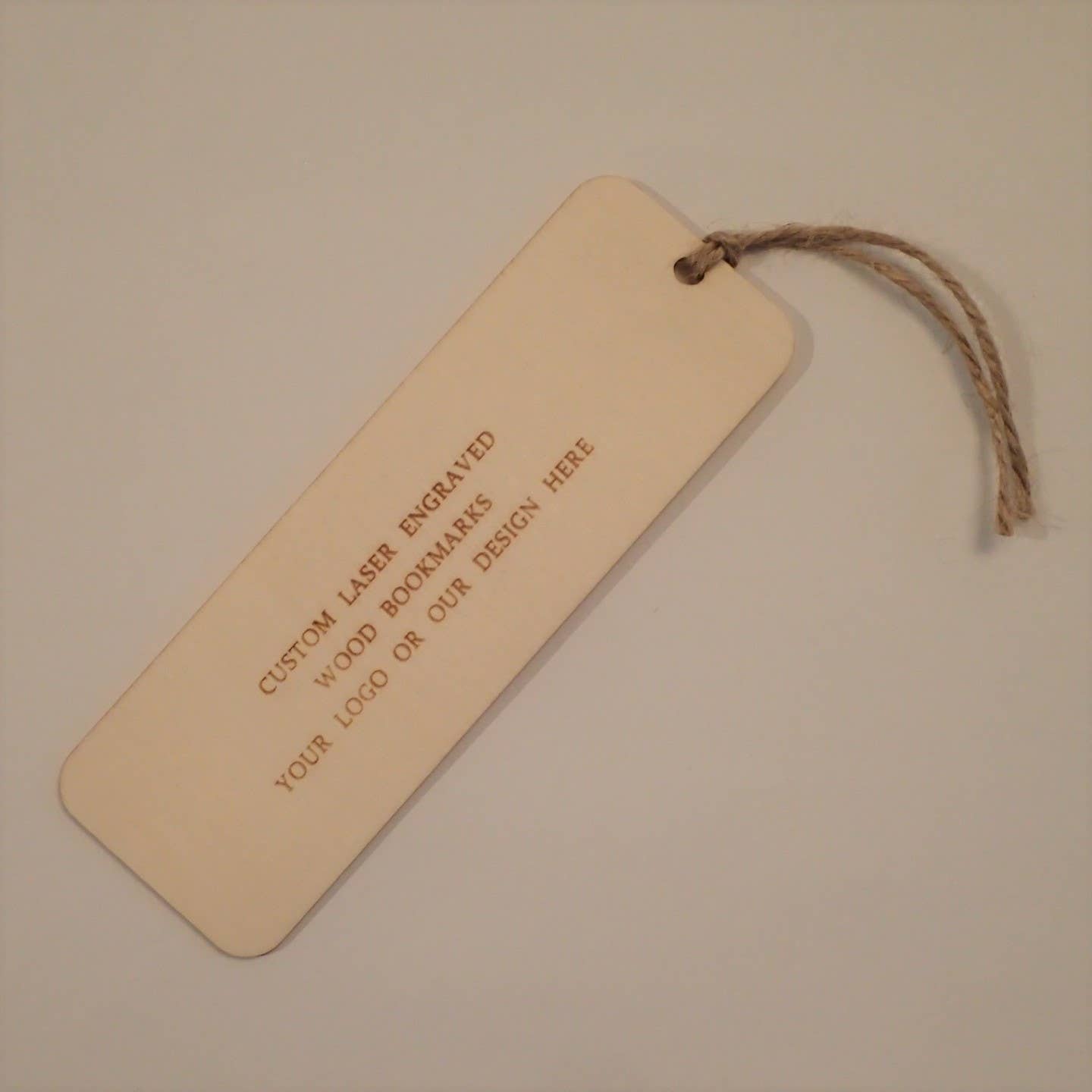 River's Edge Gourmet Foods - Wholesale Bookmark - Custom laser-engraved large wood bookmark1