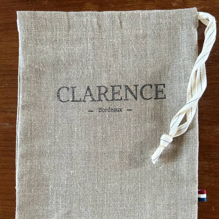 Leinenbeutel aus Frankreich für den Großhandel von Clarence-Bordeaux