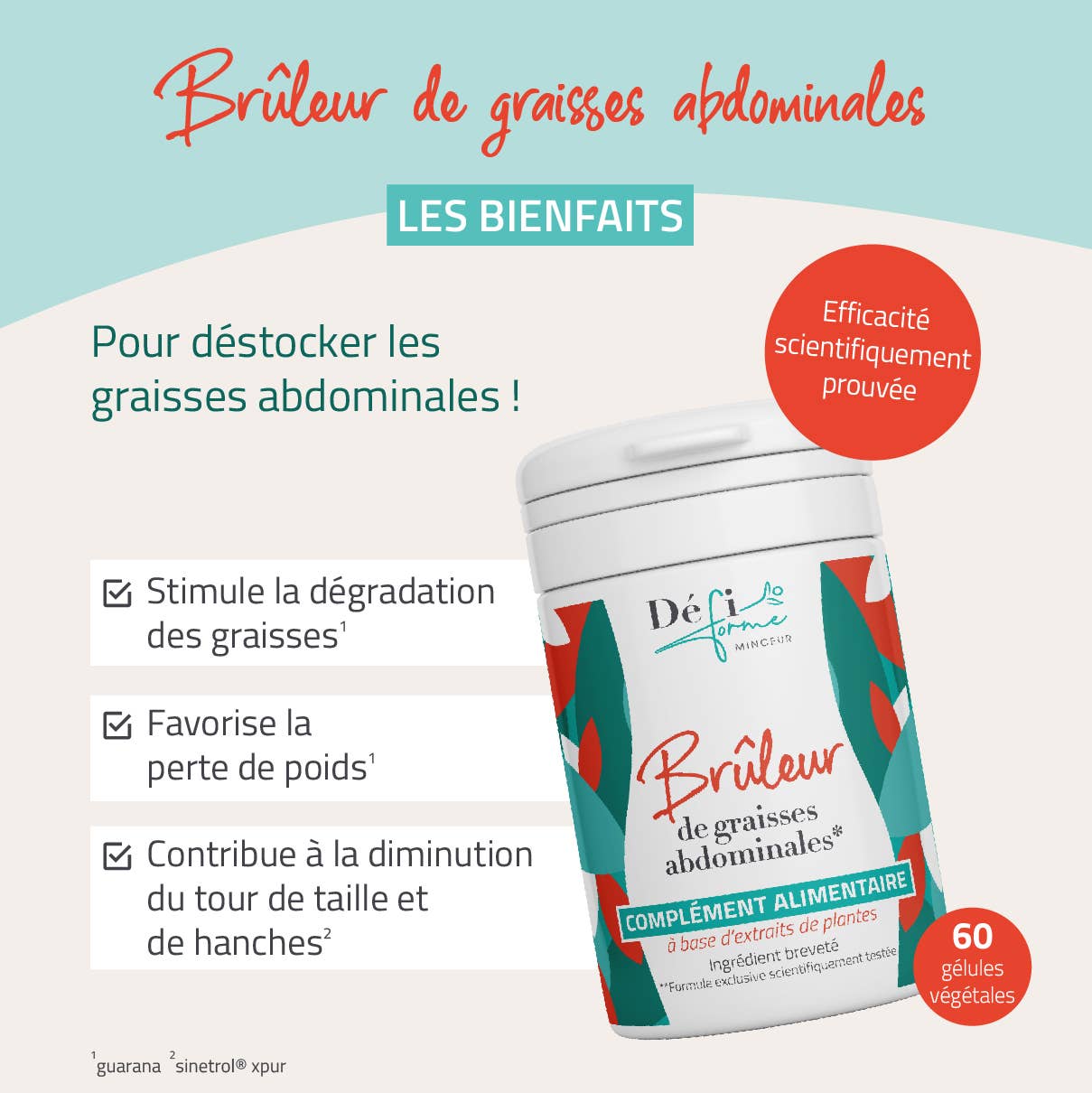 Défi Forme - Wholesale Oral Supplement/Vitamin - Abdominal fat burner4