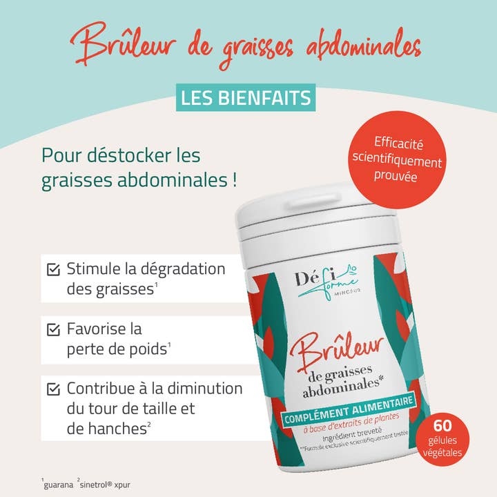 Défi Forme - Wholesale Oral Supplement/Vitamin - Abdominal fat burner4