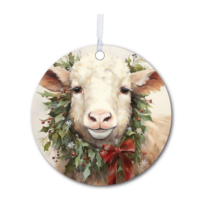 Highland Cow Holiday Ornament | Christmas Gift Idea for wholesale by LifeSong Milestones