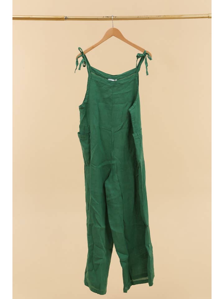 LÉA & LUC - Wholesale Jumpsuit - Women's - 100% Linen Jumpsuit REF. 8763