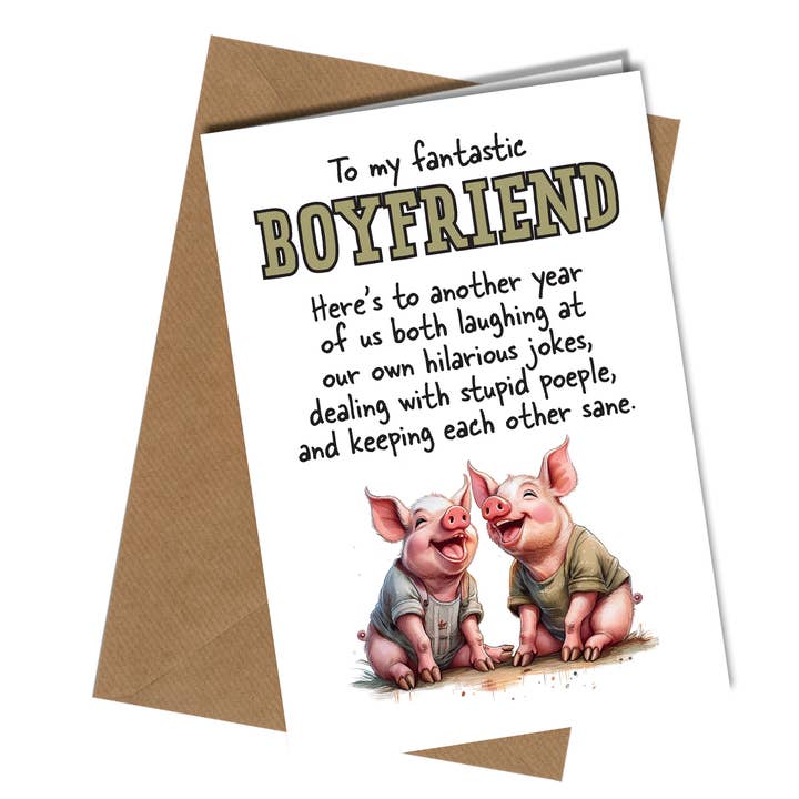 #1753 Fantastische Vriendje Jubileumkaart voor wholesale door Close to the Bone Greeting Cards and Gifts