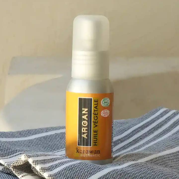 HUILE D'ARGAN BIOLOGIQUE - 50 mL pour la vente par Karawan Authentic