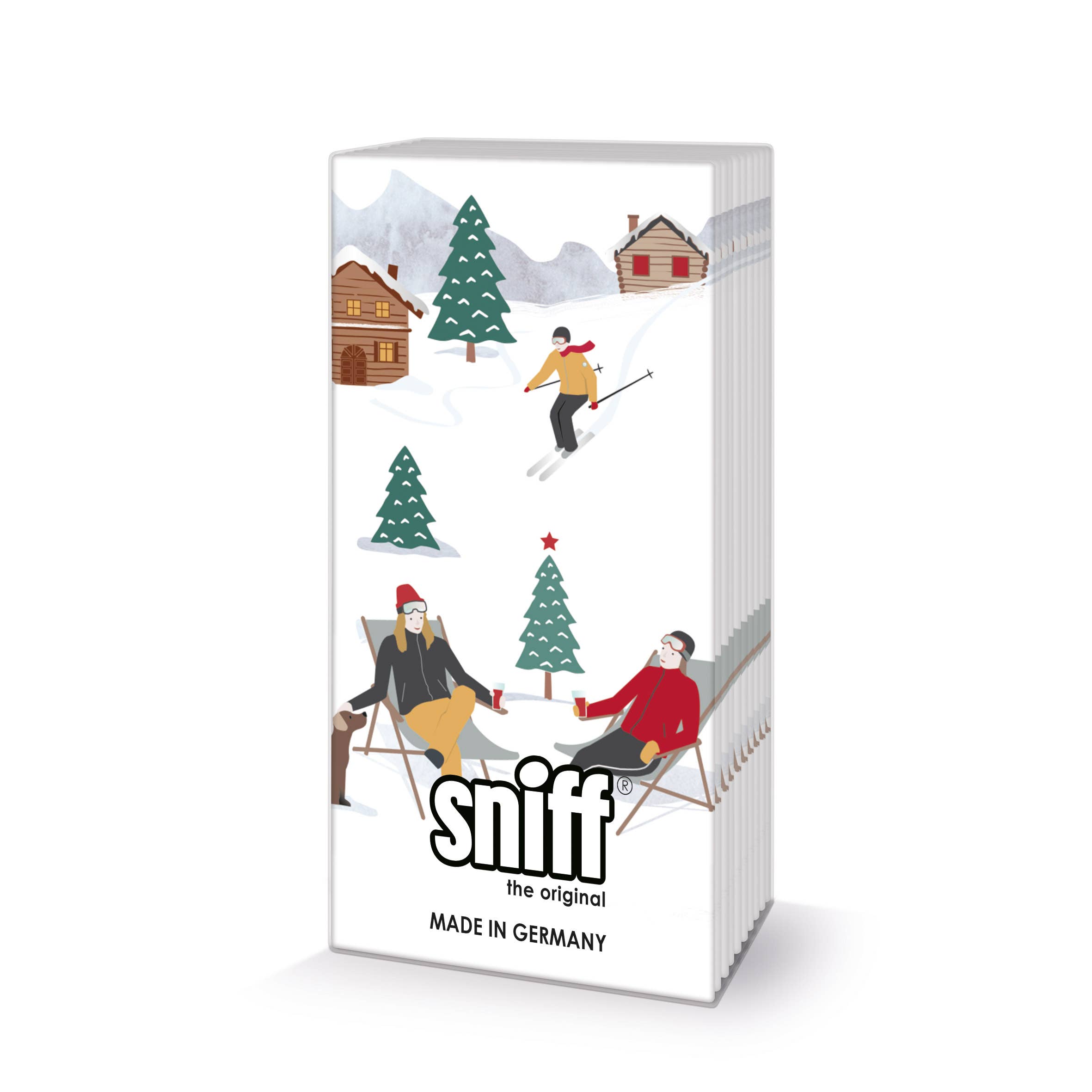 ppd Paperproducts Design GmbH – Engroshandel Ansigtsserviet – St. Moritz Sniff Servietter0