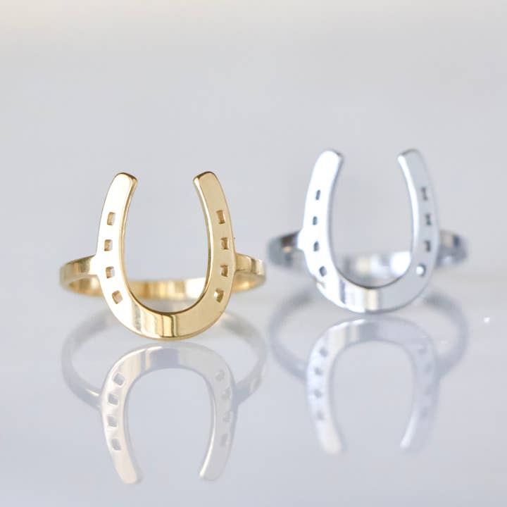 Lucky Horseshoe Ring - Waterproof for wholesale by Mesa Blue