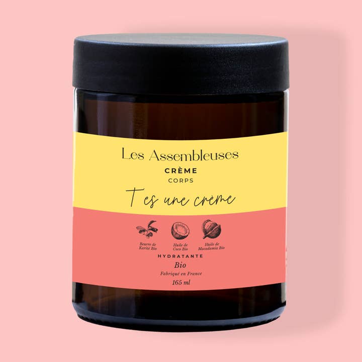 T'es une Crème crema corporal - Tamaño para reventa - 172 ml - Orgánica para venta al por mayor de Les Assembleuses