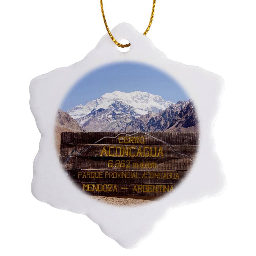 3dRose - Wholesale Ornament - 3dRose, Argentina, Parque Provincial Aconcagua, Mountain - SA01 JRI0122 - Jutta Riegel, Ornament7