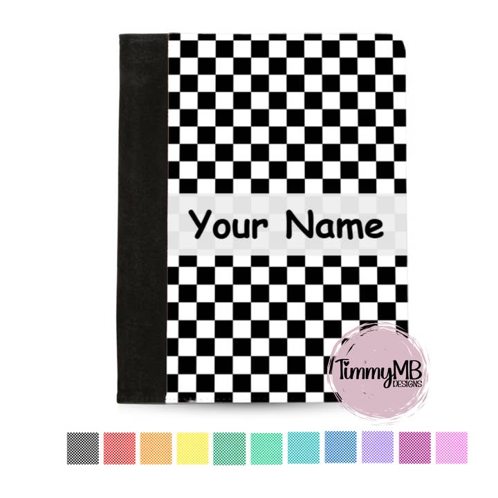 Carreau - Portfolio de bloc-notes personnalisé pour la vente par TimmyMB Designs
