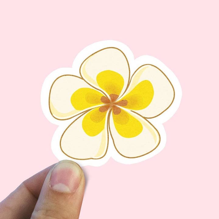 Sweet Humors - Wholesale Sticker - Hawaiian Flower Vinyl Sticker
