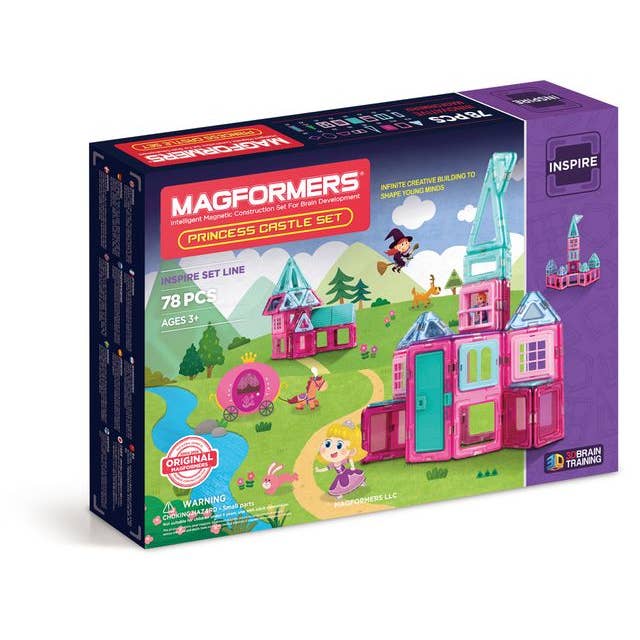 Magformers Princess Castle 78 Piece Set and other Purchase Wholesale carnes mag. Free Returns & Net 60 Terms on Faire trending on Faire.