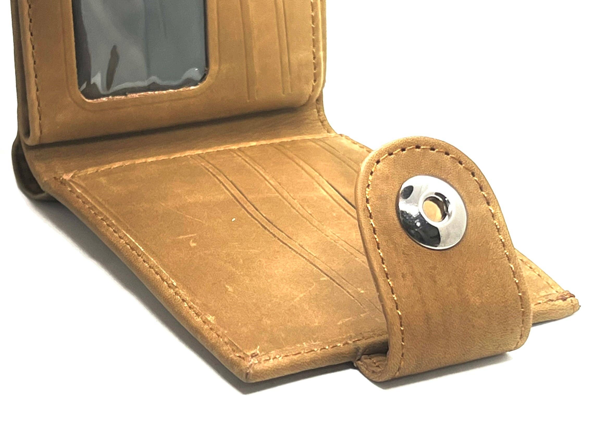 HAARLEM - Wholesale Wallet - Men's - HAARLEM Men LADER 28751 Lather Wallet Brown2