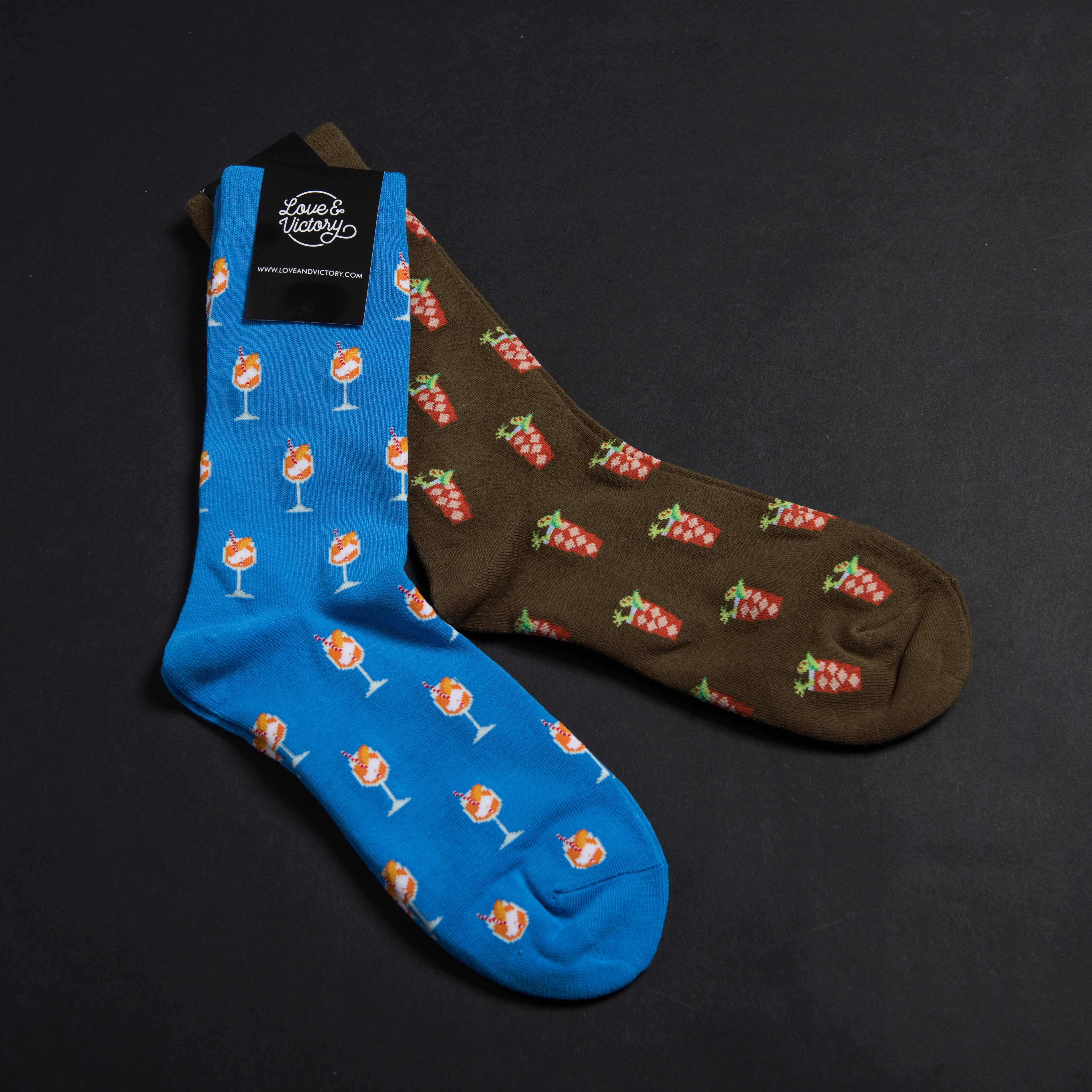 Love & Victory - Wholesale Socks - Unisex - Unisex Bloody Mary Socks2