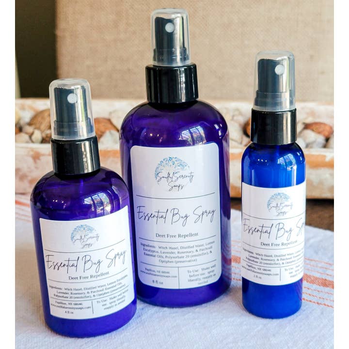 Essential Bug Spray for wholesale by Soulful Serenity Soaps